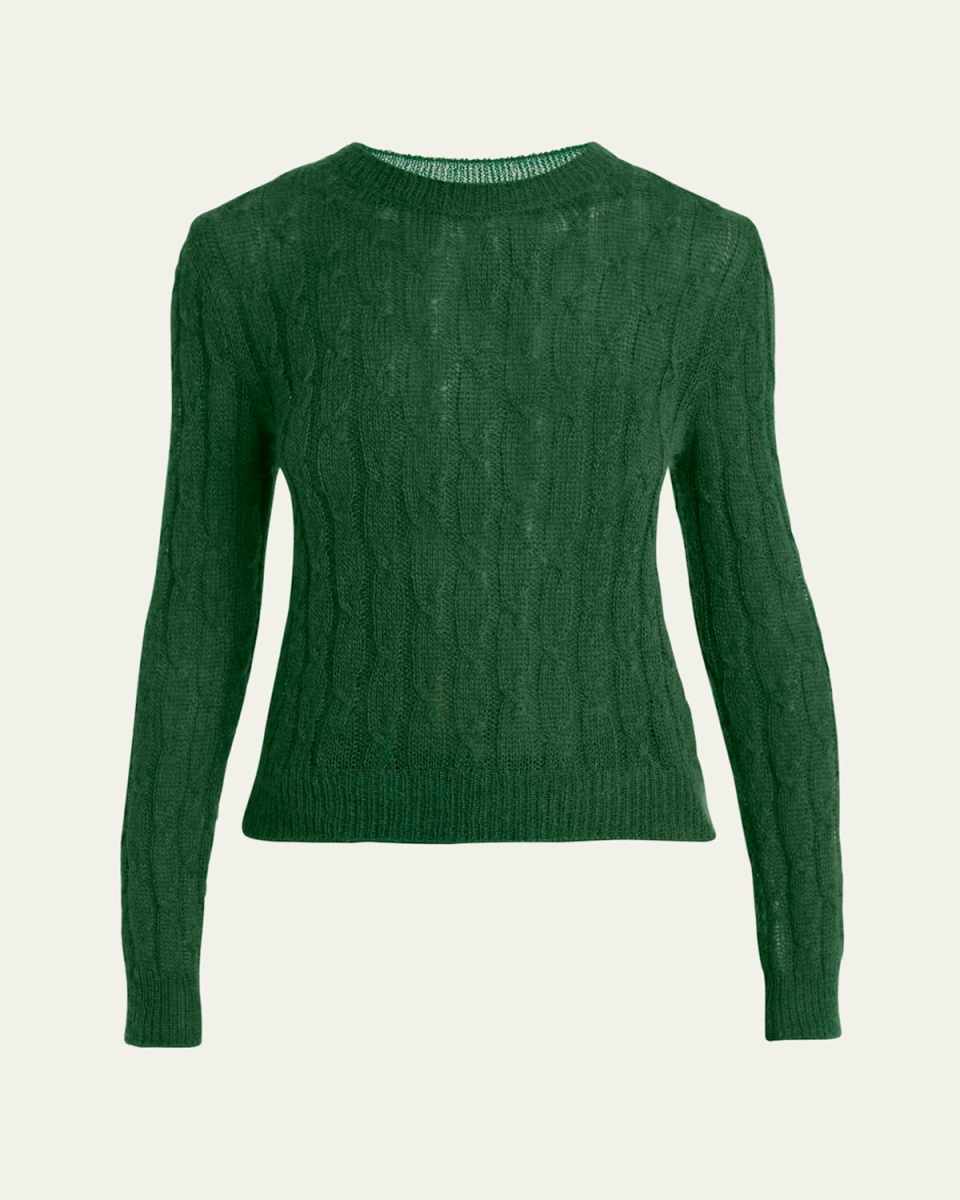 Mohair Cable Sweater